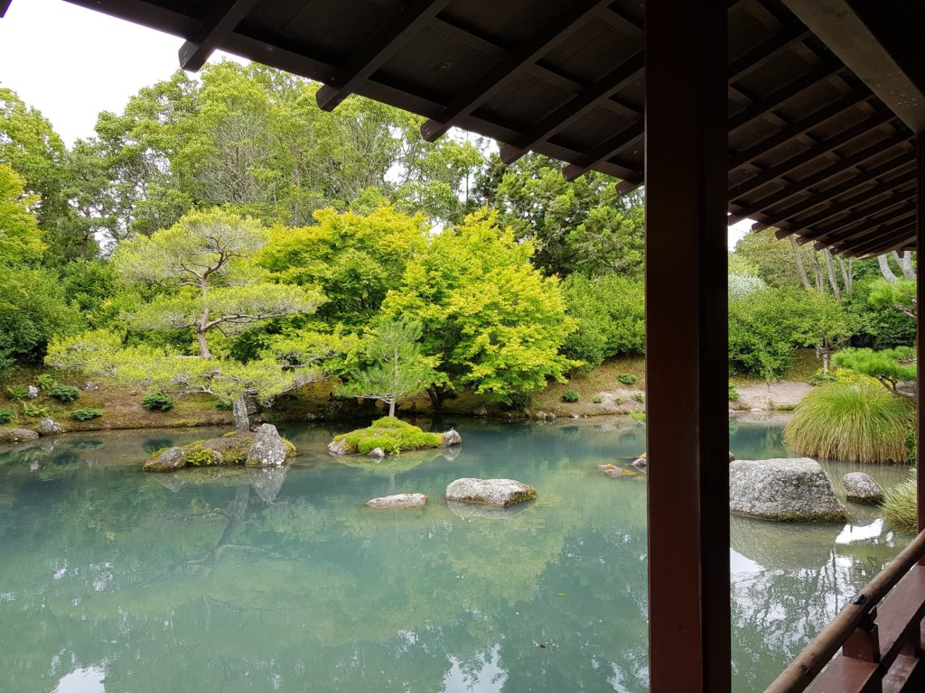 ハミルトンガーデン日本庭園