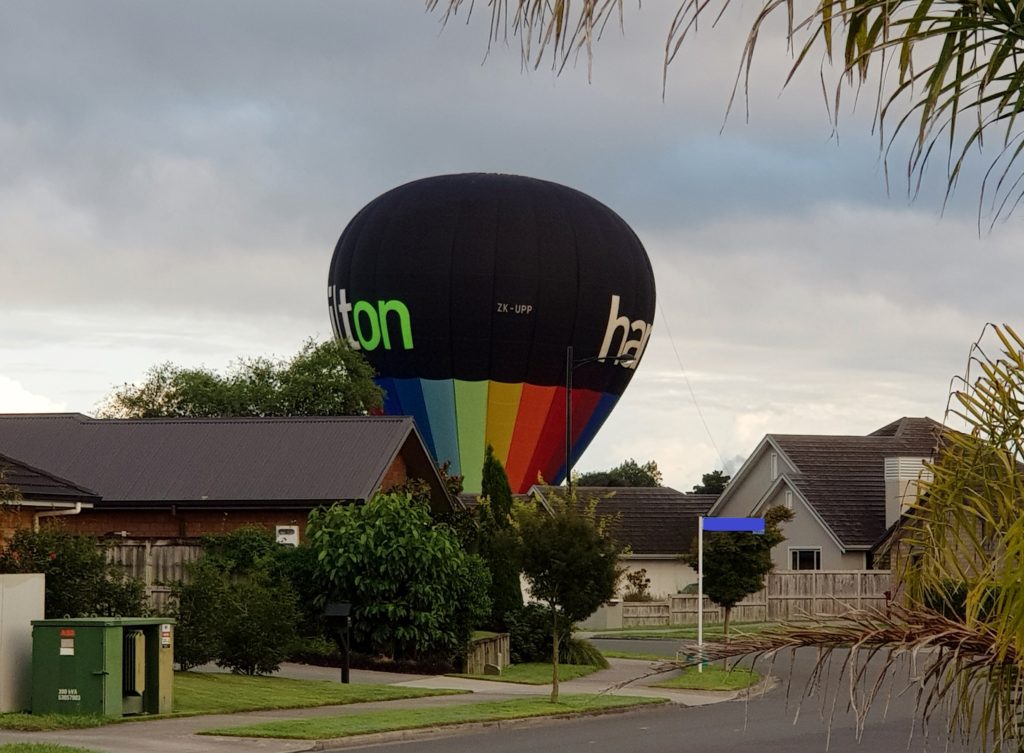 ニュージーランド　ハミルトン熱気球