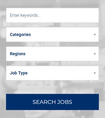 Student job search　検索画面